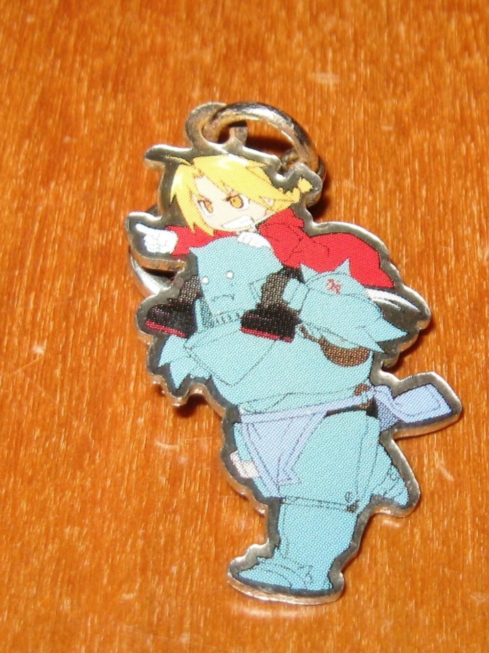 Vintage Manga Edward & Alphonse Elric Charm Fullmetal Alchemist Zip Pull by FUN